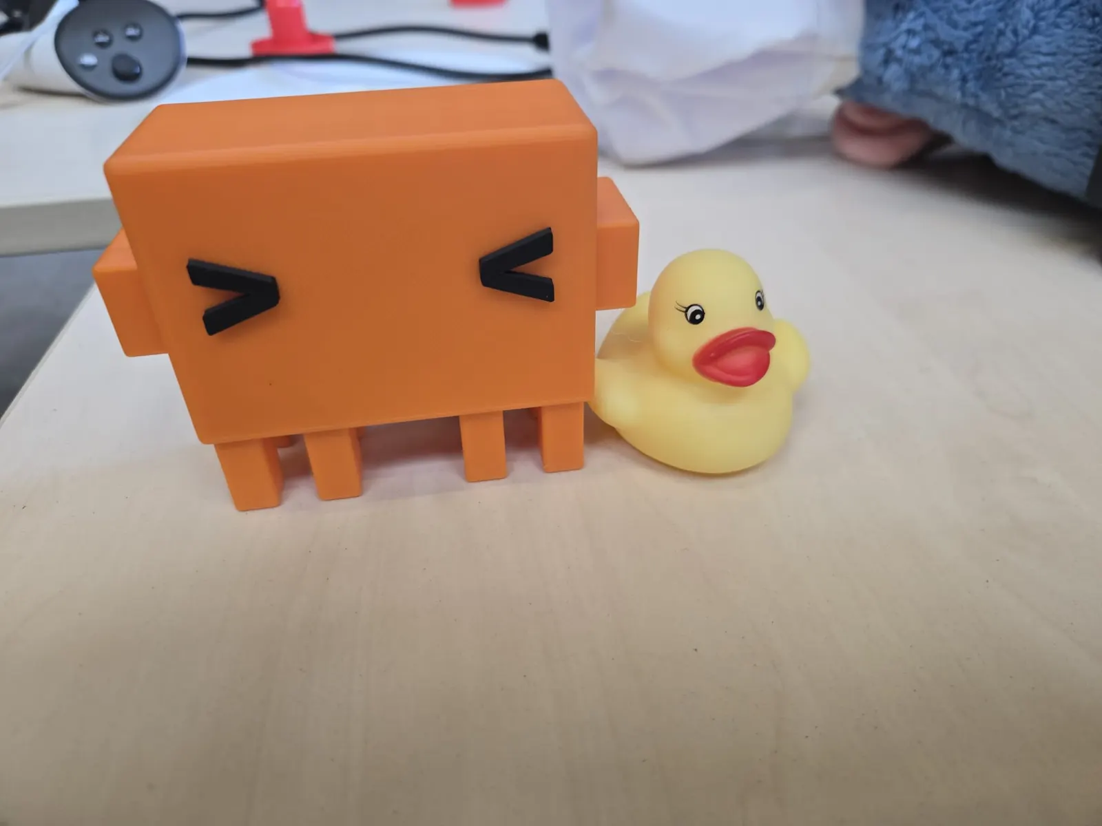 Een grootformaat-3D-printer in gebruik
